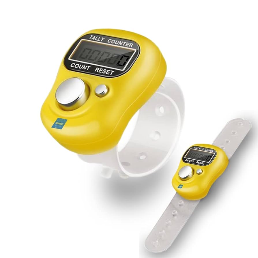 Digital Tasbeeh Counter Ring | Dhikr Ring | Digital Tele Counter - Image 5
